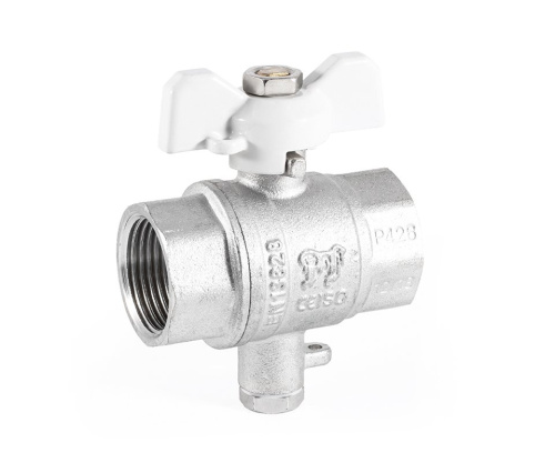 Кран шаровой PROFACTOR для подключения датчика темпер. 3/4" фото в интернет-магазине САНТЕХСИТИ