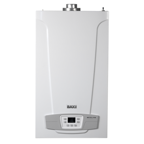 Котел газовый настенный BAXI двухконтурный с закр. камер. ECO LIFE 24F фото в интернет-магазине САНТЕХСИТИ