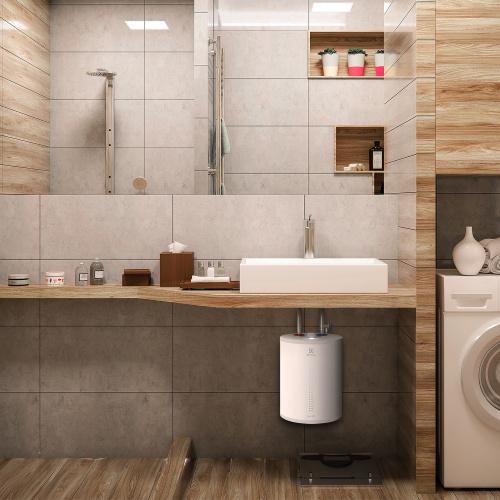 Водонагреватель электрический Electrolux EWH Genie ECO U 15 л фото в интернет-магазине САНТЕХСИТИ