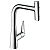 Hansgrohe Talis Select M51 Смеситель для кухни, на 1 отв, поворотный излив: 20.8см с вытяжным душем, 2jet, h:22.3см, sBox, кнопка вкл/выкл, цвет: хром фото в интернет-магазине САНТЕХСИТИ