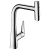 Hansgrohe Talis Select M51 Смеситель для кухни, на 1 отв, поворотный излив: 20.8см с вытяжным душем, 2jet, h:22.3см, sBox, кнопка вкл/выкл, цвет: хром фото в интернет-магазине САНТЕХСИТИ