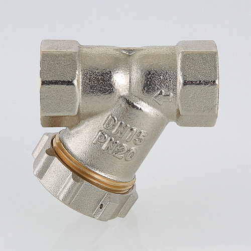 Фильтр косой c заглушкой VALTEC 3/4" фото в интернет-магазине САНТЕХСИТИ