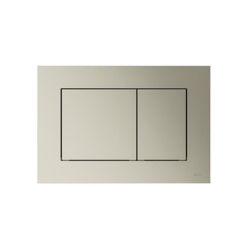 TECEnow Панель смыва унитаза для системы двойного смыва никель фото в интернет-магазине САНТЕХСИТИ