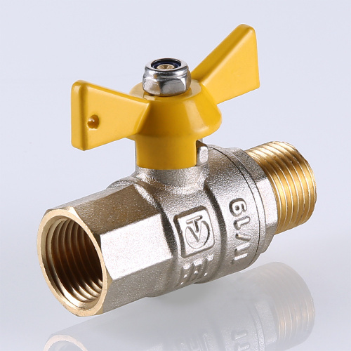 Кран шаровой VALTEC для газа VALGAS 1/2" вн-нар бабочка фото в интернет-магазине САНТЕХСИТИ