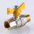 Кран шаровой VALTEC для газа VALGAS 1/2" вн-нар бабочка фото в интернет-магазине САНТЕХСИТИ