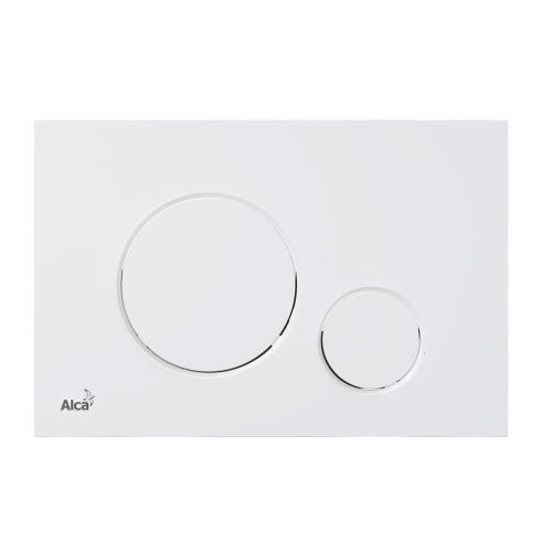 Кнопка управления ALCAPLAST для инсталляции, белый-мат фото в интернет-магазине САНТЕХСИТИ