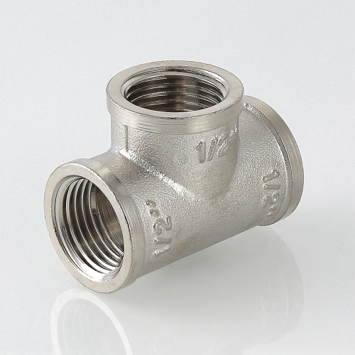 Резьбовой фитинг VALTEC Тройник 1/2" вн.-вн.-вн. фото в интернет-магазине САНТЕХСИТИ