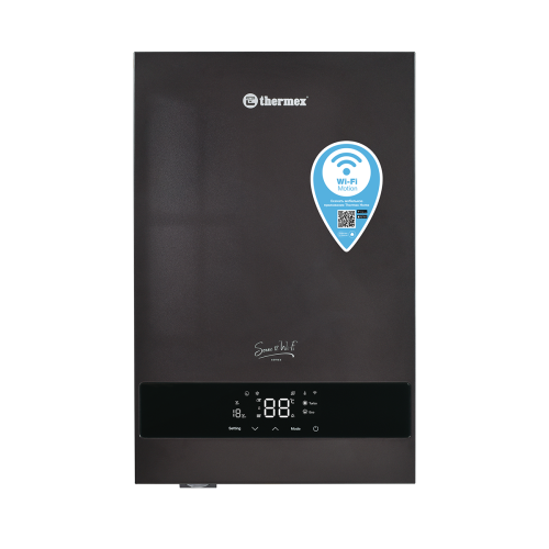 Котел настенный электрический THERMEX Sonne 12 Wi-Fi (Black) фото в интернет-магазине САНТЕХСИТИ