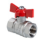 Кран шаровой VALTEC СТАНДАРТ ГОСТ 1/2" бабочка вн.-вн. (PN40) фото в интернет-магазине САНТЕХСИТИ