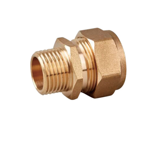 Фитинг для гофрированной трубы VIEIR Муфта с нар.р. 25х1" фото в интернет-магазине САНТЕХСИТИ