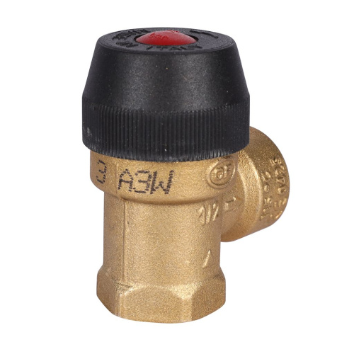 Клапан предохранительный для отопления 6 бар 1/2"х1/2" (487.160) STOUT фото в интернет-магазине САНТЕХСИТИ