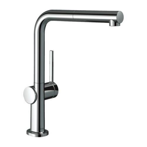 Hansgrohe Talis Смесиетель для раковины, на 1 отв., с выдвижным изливом, цвет: хром фото в интернет-магазине САНТЕХСИТИ