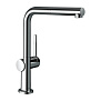 Hansgrohe Talis Смесиетель для раковины, на 1 отв., с выдвижным изливом, цвет: хром фото в интернет-магазине САНТЕХСИТИ