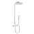 Hansgrohe Raindance Select 360 Showerpipe Душевая система, с верхним душем 36х19см, термостатический смеситель , с ручным душем, цвет: хром/белый фото в интернет-магазине САНТЕХСИТИ Hansgrohe Raindance Select 360 Showerpipe Душевая система, с верхним душем 36х19см, термостатический смеситель , с ручным душем, цвет: хром/белый фото в интернет-магазине САНТЕХСИТИ
