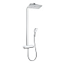 Hansgrohe Raindance Select 360 Showerpipe Душевая система, с верхним душем 36х19см, термостатический смеситель , с ручным душем, цвет: хром/белый фото в интернет-магазине САНТЕХСИТИ
