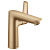 Hansgrohe Talis E Смеситель для раковины, на 1 отв, с донным клапаном, излив: 14.1см, цвет: шлифованная бронза фото в интернет-магазине САНТЕХСИТИ