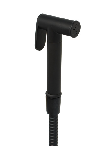 Гигиенический душ SANTERA со смесителем встраиваемый черн.мат фото в интернет-магазине САНТЕХСИТИ