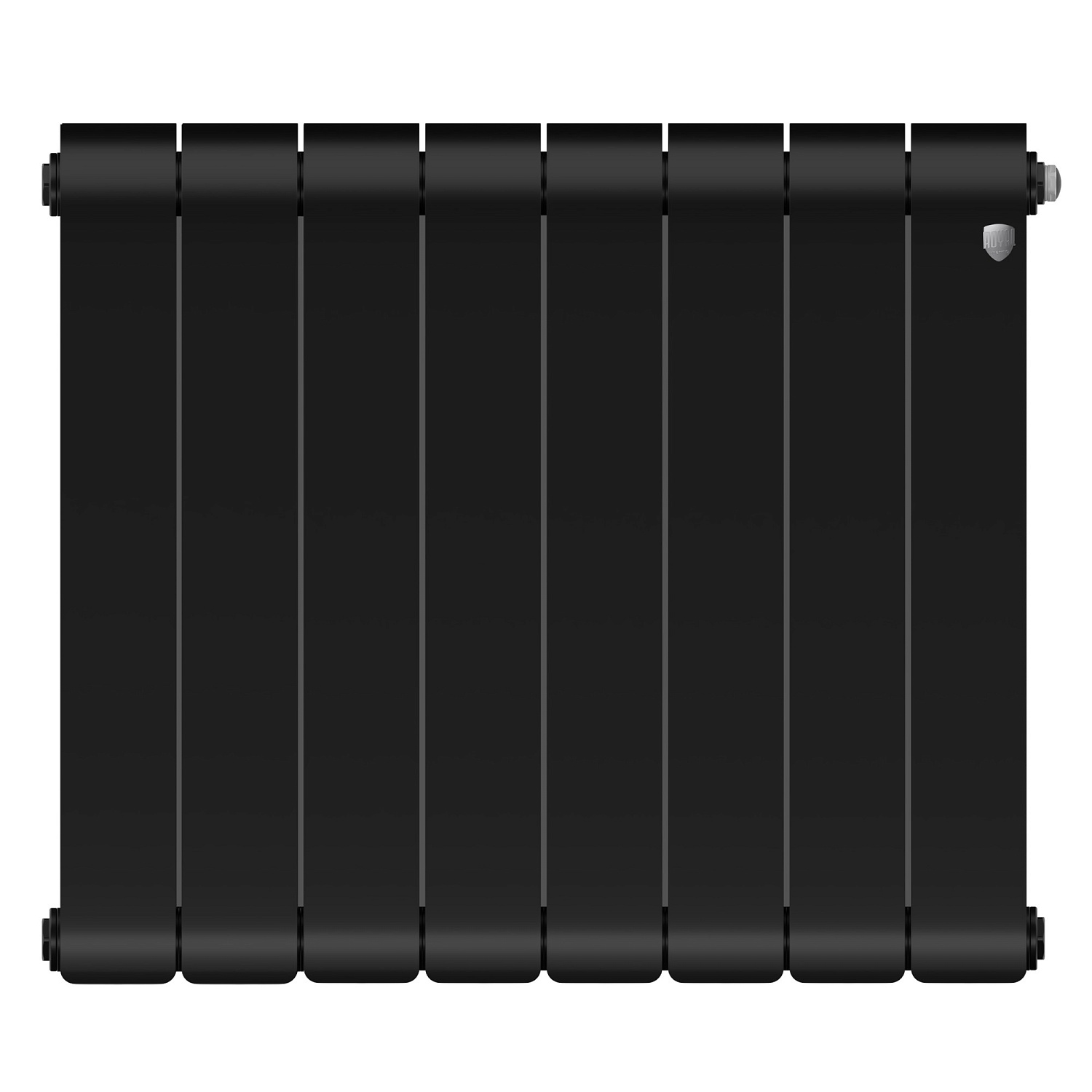 Радиатор биметаллический Royal Thermo Infinity 500 Noir Sable - 8 секц. фото в интернет-магазине САНТЕХСИТИ