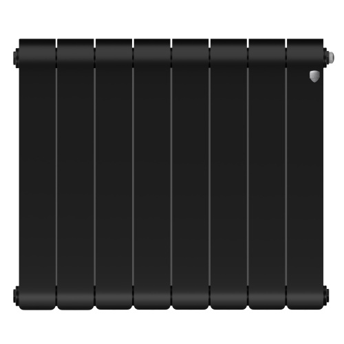 Радиатор биметаллический Royal Thermo Infinity 500 Noir Sable - 8 секц. фото в интернет-магазине САНТЕХСИТИ