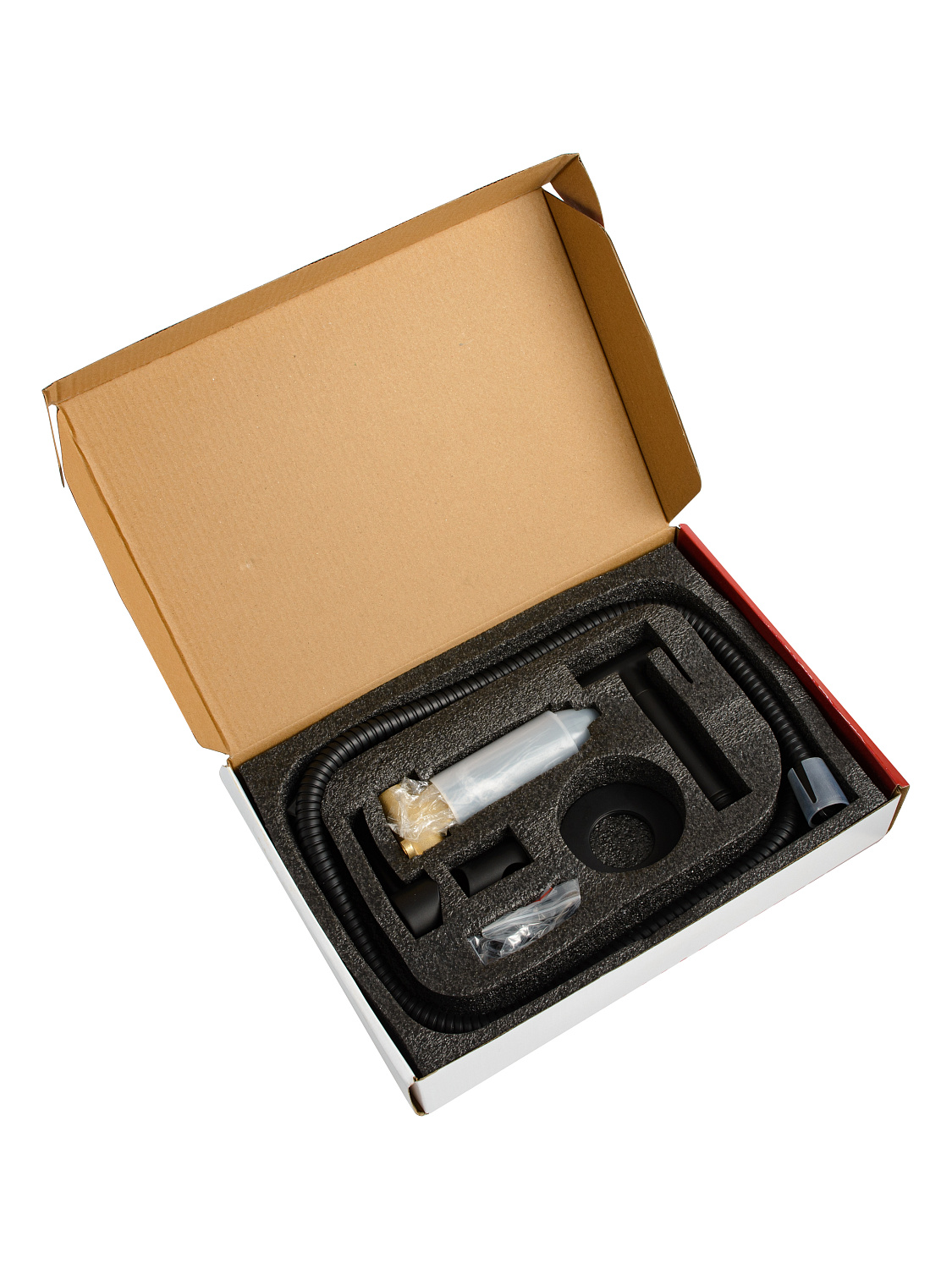 Гигиенический душ SANTERA со смесителем встраиваемый черн.мат фото в интернет-магазине САНТЕХСИТИ