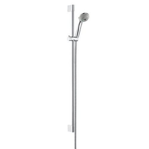 Hansgrohe Crometta 85 Душевой гарнитур, Multi/Unica'Crometta, 900 мм, 1/2", Crometta 85 Multi ручной душ № 28563000, Unica'Crometta штанга для душа 900 мм № 27614000, цвет: хром фото в интернет-магазине САНТЕХСИТИ