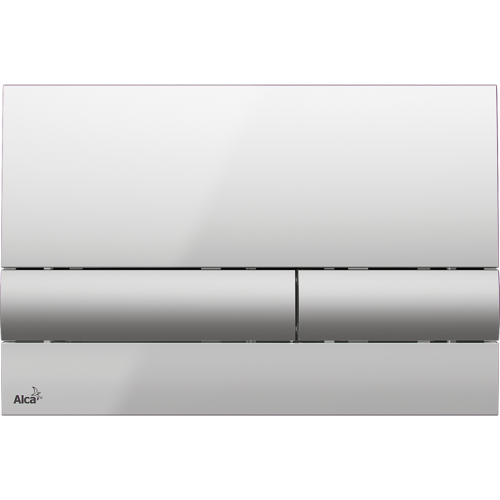 AlcaPlast кнопка управления (хр. глян/мат) M1713 фото в интернет-магазине САНТЕХСИТИ