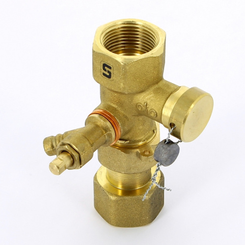 Вентиль отсечной пломбируемый для расширительных баков Uni-Fitt 3/4" фото в интернет-магазине САНТЕХСИТИ