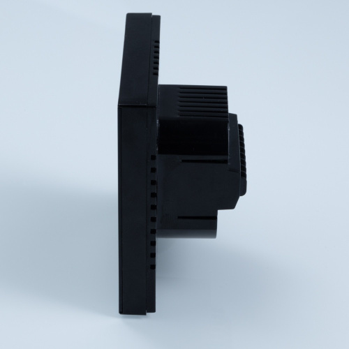 Термостат комнатный VALTEC VT.AC634.B.0 ДВУХКОНТУРНЫЙ черный фото в интернет-магазине САНТЕХСИТИ