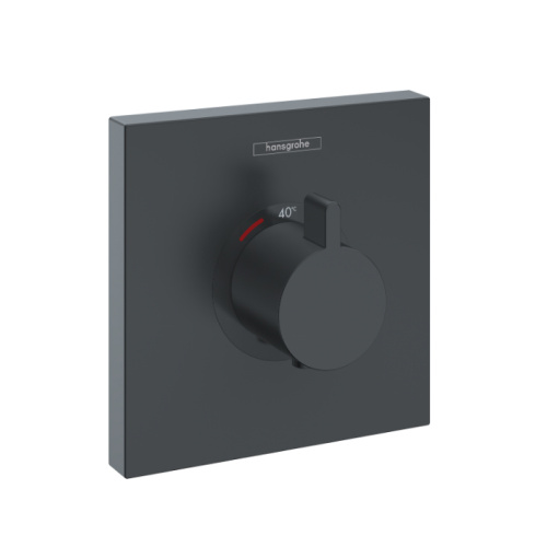 Hansgrohe ShowerSelect Смеситель для душа, встраиваемый, термостатический, цвет: черный матовый фото в интернет-магазине САНТЕХСИТИ