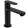 Hansgrohe Rebris S Смеситель для раковины, 1 отв., с донным клапаном, цвет: черный матовый фото в интернет-магазине САНТЕХСИТИ