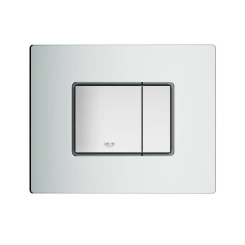 Накладная панель GROHE Skate Cosmopolitan 38732P00 (кнопка квадратная) матовый хром фото в интернет-магазине САНТЕХСИТИ