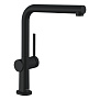 Hansgrohe Talis M54 Смеситель для кухни, на 1 отв., цвет: черный матовый фото в интернет-магазине САНТЕХСИТИ