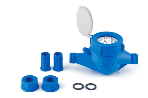 Счетчик GROEN для холодной воды мокроход WRC (plastic) 3/4" (190 мм)  (GROEN) фото в интернет-магазине САНТЕХСИТИ