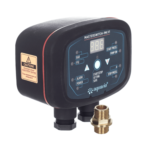 Реле Aquario давления Masterswitch-9M.1V фото в интернет-магазине САНТЕХСИТИ