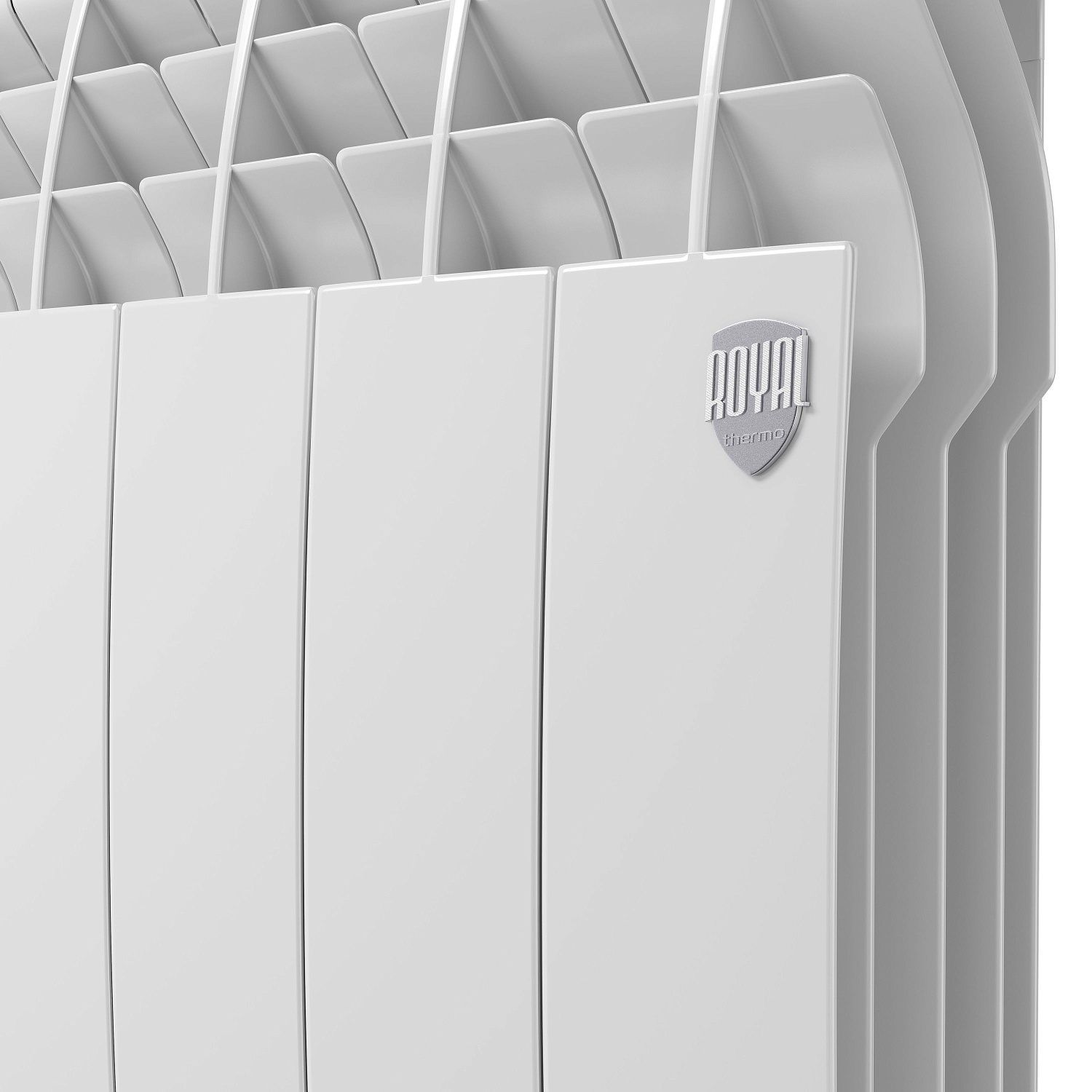 Радиатор биметаллический Royal Thermo BiLiner 500 /Bianco Traffico VR - 12 секц. фото в интернет-магазине САНТЕХСИТИ