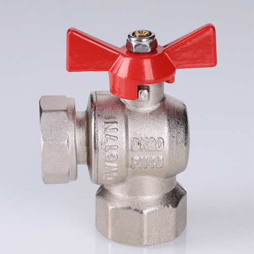 Кран шаровой угловой с накидной гайкой VALTEC (КОРОТКИЙ) 3/4" вн-вн (12/48) фото в интернет-магазине САНТЕХСИТИ