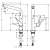 Hansgrohe Metris Select Смеситель  для кухни на 1 отв, поворотный излив, кнопка вкл/выкл воды, цвет: сталь фото в интернет-магазине САНТЕХСИТИ
