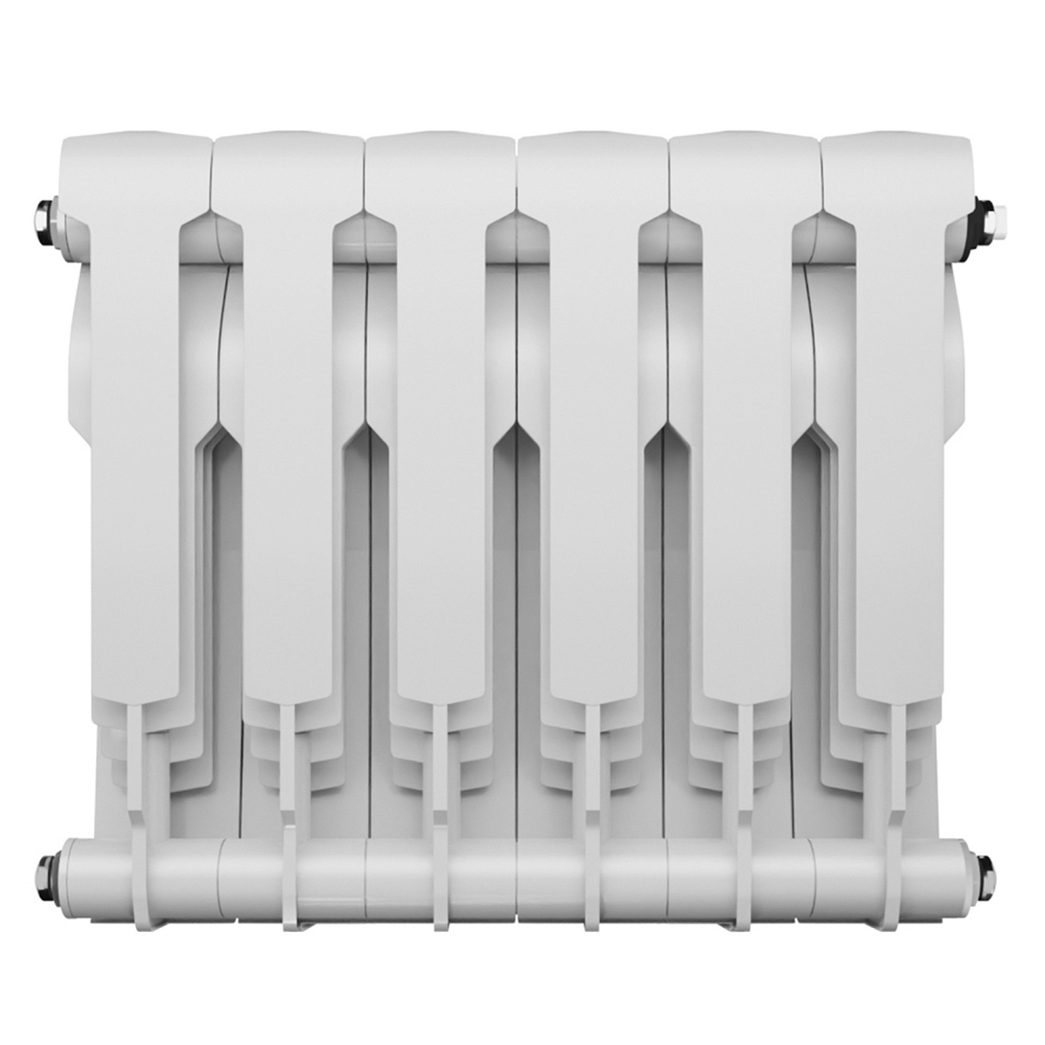 Радиатор биметаллический Royal Thermo BiLiner 350 /Bianco Traffico - 6 секций фото в интернет-магазине САНТЕХСИТИ