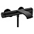 Hansgrohe Vivenis Смеситель для ванны, настенный, цвет: черный матовый фото в интернет-магазине САНТЕХСИТИ