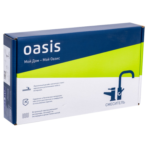 Смеситель OASIS для кухни L1012GM фото в интернет-магазине САНТЕХСИТИ