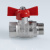 Кран шаровой VALTEC СТАНДАРТ ГОСТ 1/2" бабочка вн.-нар. (PN40) фото в интернет-магазине САНТЕХСИТИ
