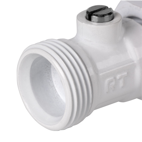 Набор нижнего подключения Royal Thermo прямой раздельный 3/4х3/4ЕК (белый) фото в интернет-магазине САНТЕХСИТИ