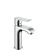 Hansgrohe Metris, Смеситель для раковины, ComfortZone, однорычажный, 100 мм, керамический узел смешивания, крепление рукоятки Boltic, ограничитель температуры воды, расход воды до 5 л/мин, аэратор QuickClean, с донным клапаном, Цвет: Хром фото в интернет-магазине САНТЕХСИТИ