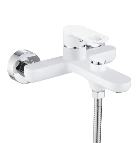 Смеситель для ванны, литой с коротким изливом VIEIR V043531 фото в интернет-магазине САНТЕХСИТИ