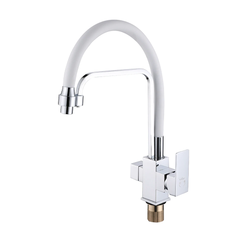 Смеситель для кухни с фильтром,  с гибким изливом VIEIR V15005F фото в интернет-магазине САНТЕХСИТИ