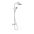 Hansgrohe Vernis Shape Душевая стойка с верхним душем 230 1jet с термостатом, Green, цвет: хром фото в интернет-магазине САНТЕХСИТИ Hansgrohe Vernis Shape Душевая стойка с верхним душем 230 1jet с термостатом, Green, цвет: хром фото в интернет-магазине САНТЕХСИТИ