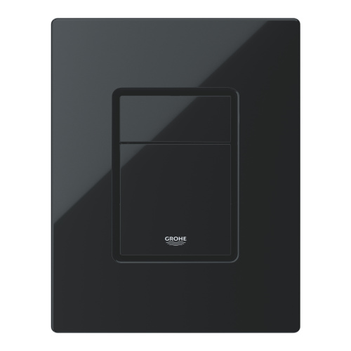 Накладная панель GROHE Skate Cosmopolitan 38732KV0 (кнопка квадратная) цв.черный глянцевый фото в интернет-магазине САНТЕХСИТИ