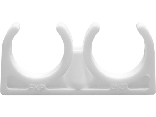 PPr VALFEX Опора двойная 32/34 (240/60) БЕЛАЯ фото в интернет-магазине САНТЕХСИТИ