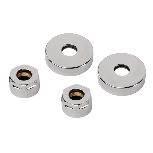 Набор подключения Royal Thermo Design 3/4" ЕК - 15 мм (хром) фото в интернет-магазине САНТЕХСИТИ