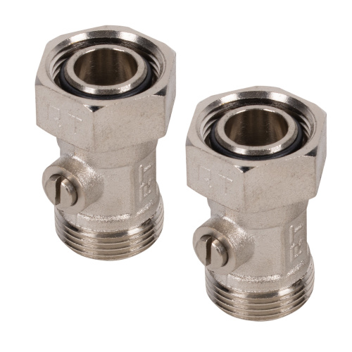 Набор нижнего подключения Royal Thermo прямой раздельный 3/4х3/4ЕК фото в интернет-магазине САНТЕХСИТИ